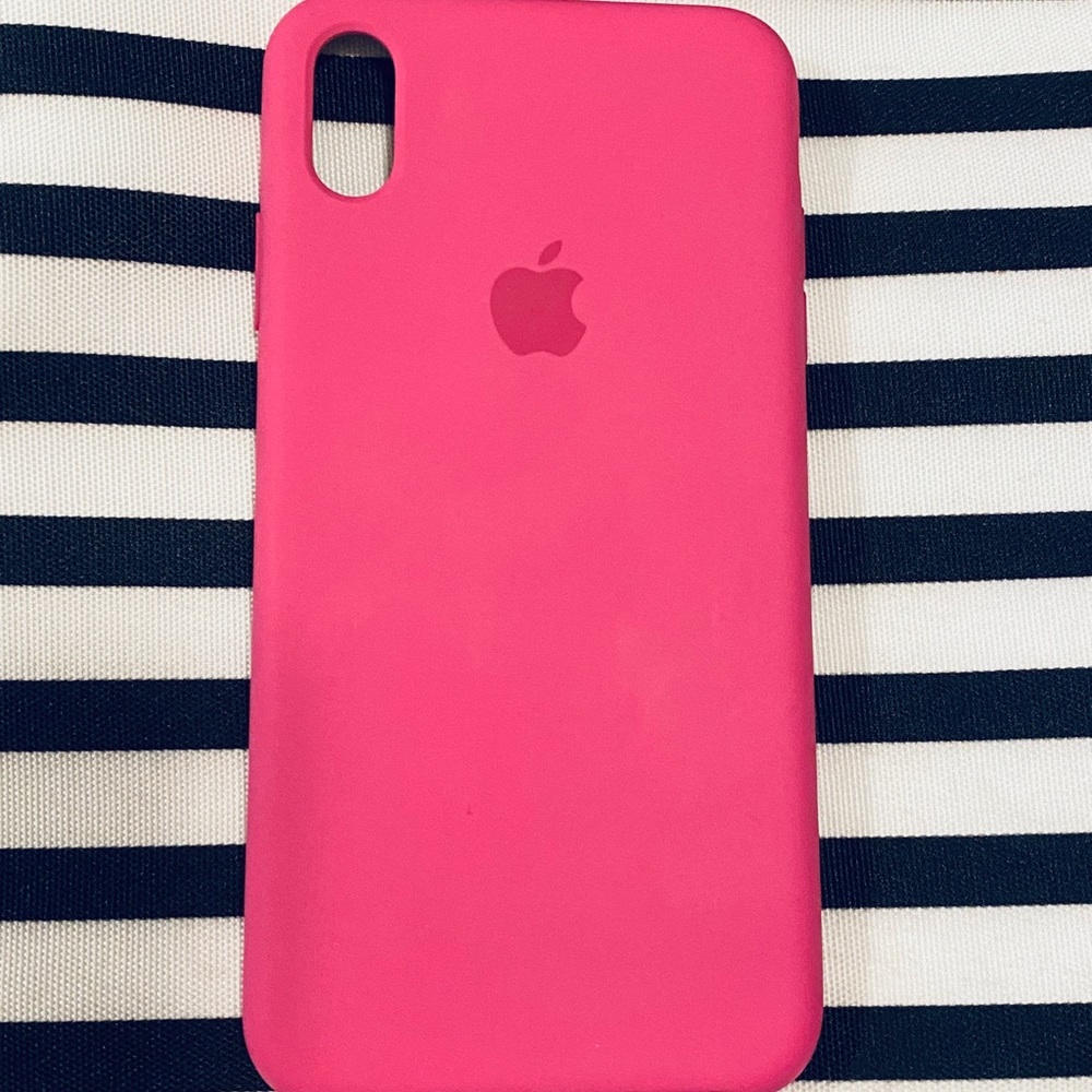 Apple silicone IPhone XS Max case
